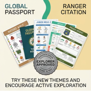 Tiny Explorers™ Activity Journal for Creative Learning